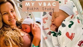My VBAC Birth Story! | 29 hour spontaneous labor at 41 weeks