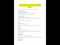 Nhco Phlebotomy Exam TEST BANK 2025 2026 Comprehensive Qa Guide With 100 Verified Answers