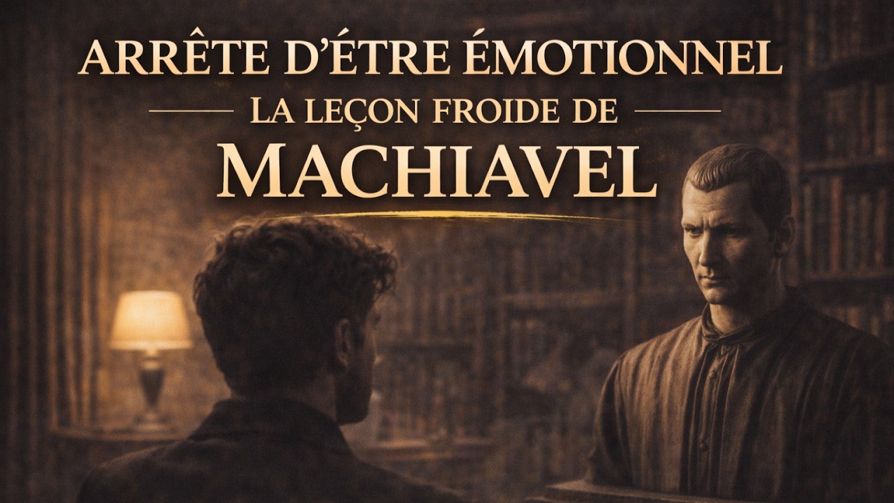 TES ÉMOTIONS TE COUTENT CHER - MACHIAVEL