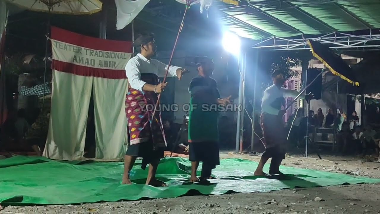 Kelucuan amak akos memang tiada duanya (amak abir mendane main di gedeng abah ukit) ~ YOUNG OF SASAK