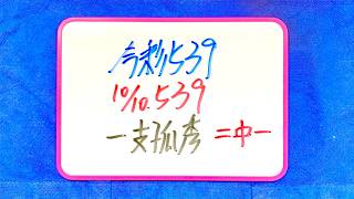 【今彩539】10月10日(六)一支孤秀 二中一 【上期中20】  #539 號碼