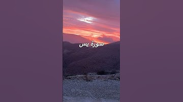 القران الكريم سورة يس للقارئ اسلام صبحي #اكسبلور #الرحمن #المصحف #راحة_نفسية #دويتو