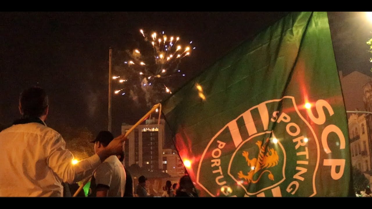 Do pré-jogo, ao Marquês: a festa durou dia e noite para o Sporting, o bicampeão nacional