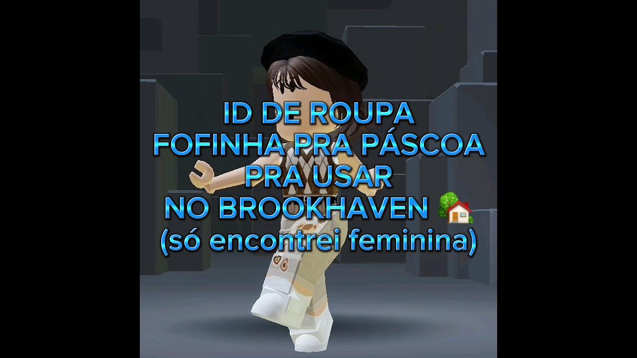 ID de roupas pretas para usar no brook #roblox #brookhaven  #adryenepandeunifriends #trend 