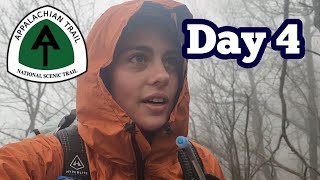 Hiking in Rain All Day With No Sleep & Sharing a Struggle | Appalachian Trail 2023