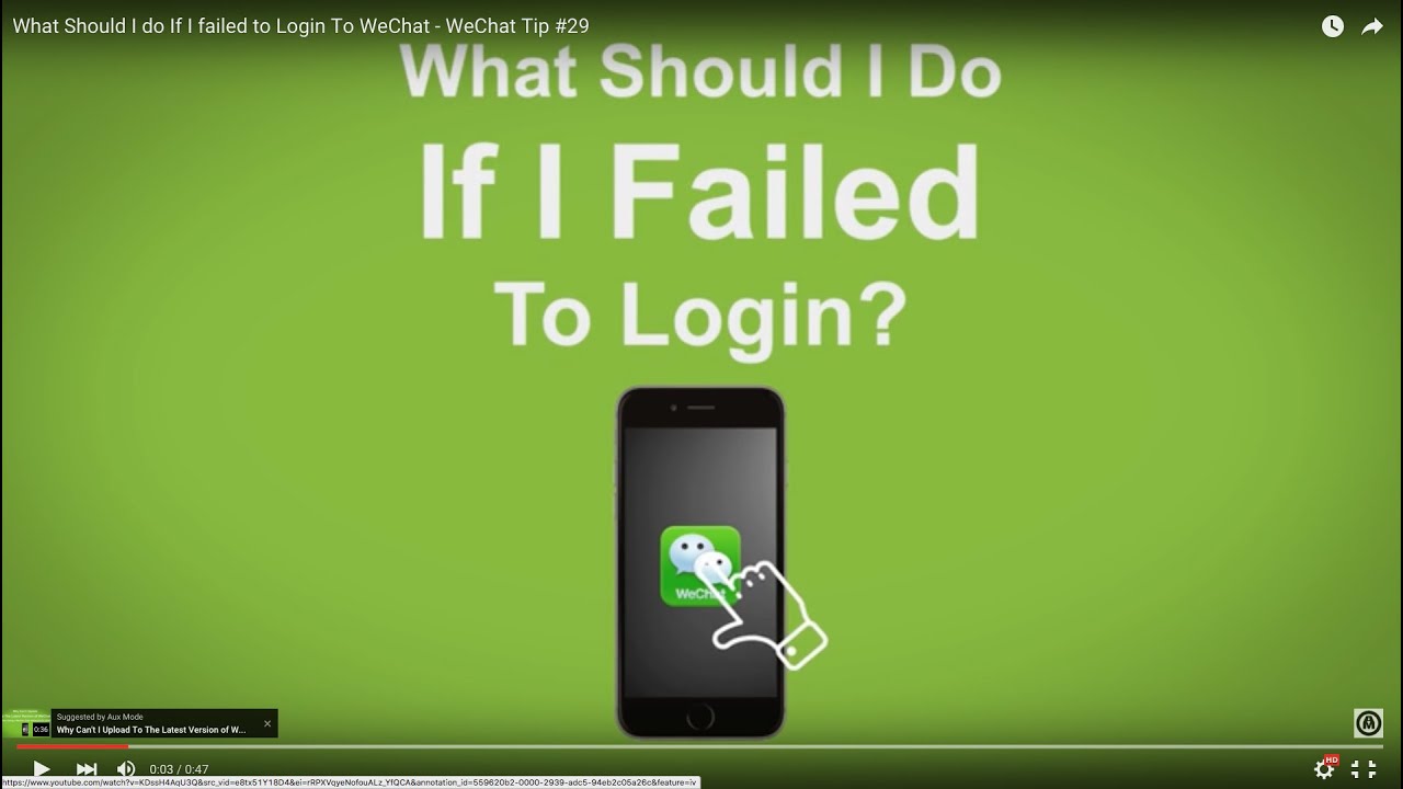 Connection try wechat on error computer again How To