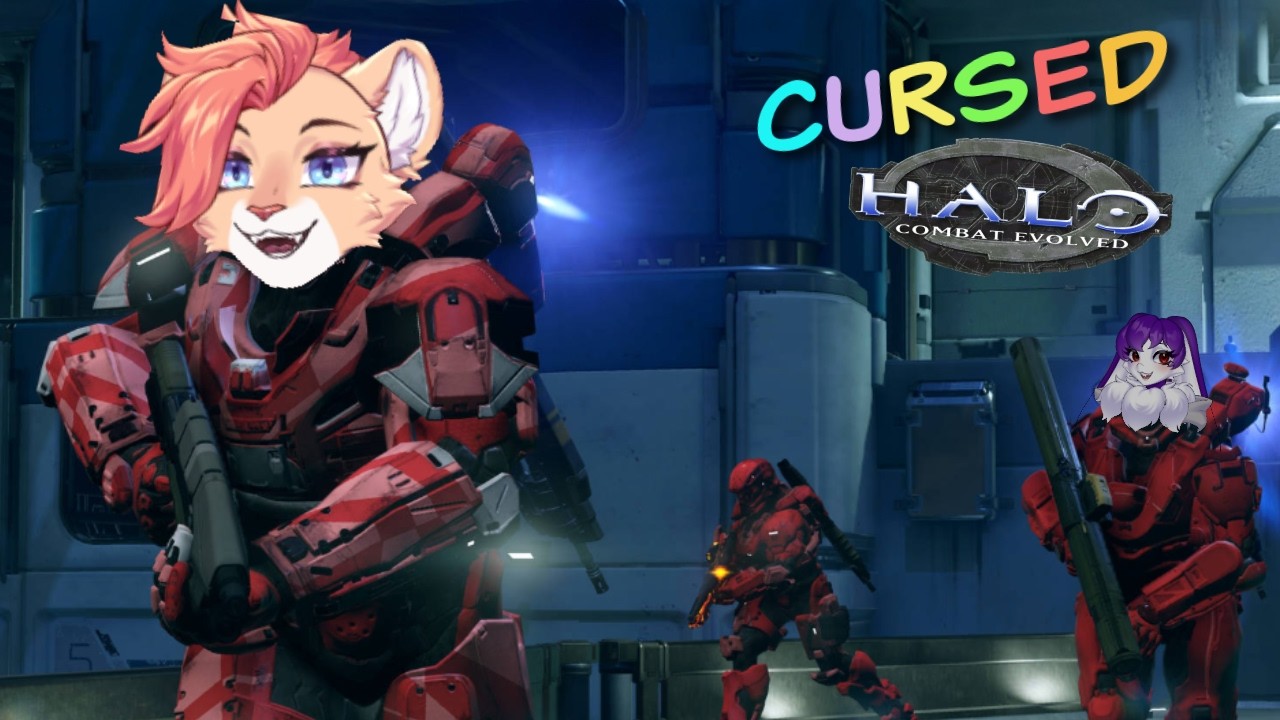 [Furry Vtuber] Cursed Halo Funny Moments - YouTube