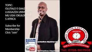 Dr Sam Kazibwe: Olutalo e Gaaza luggazza university mu USA! Okulonda e S Africa
