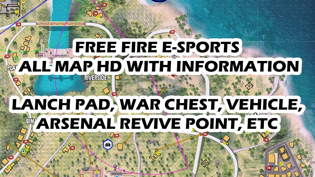 Map Ff Free Fire Esports HD MAPS with All Resources| FF BD COACH MINHAZ ...