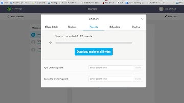 Sending Messages to Parents in Dojo