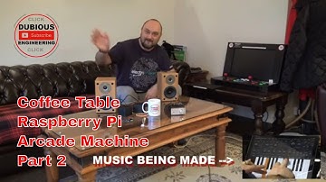 DuB-EnG: Retro Games Arcade Computer Build into a coffee table - Installing a quality audio system !