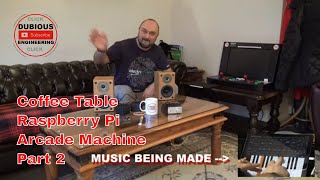 DuB-EnG: Retro Games Arcade Computer Build into a coffee table - Installing a quality audio system ! Profile