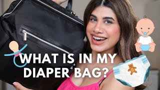 What's in my Hospital Diaper bag? 👶🏻 First-time mom edition! || Malvika Sitlani