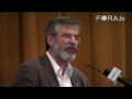 Gerry Adams Calls Irish Americans to Activism