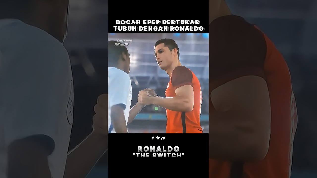 SEHARI JADI CRISTIANO RONALDO #shorts