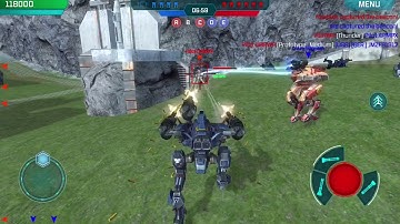 War Robots Test Server - New Map: Valley, Pt 2 14-MAY-17