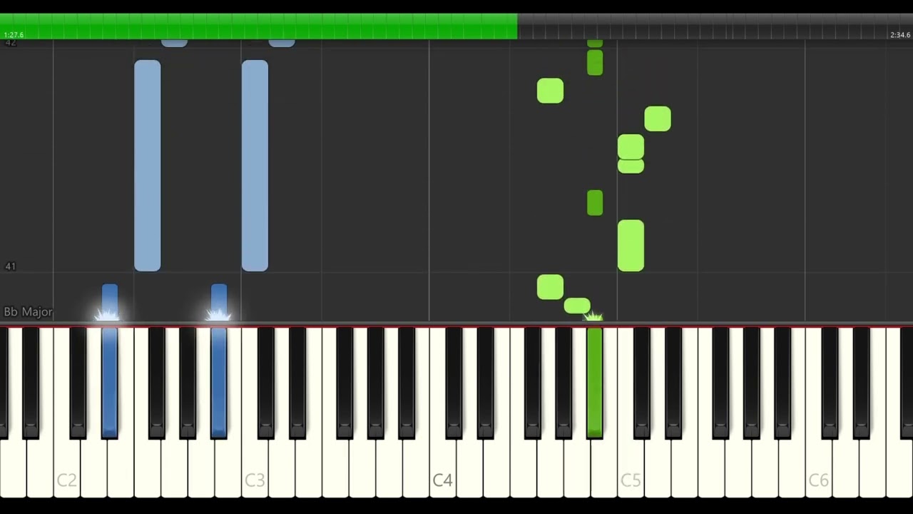 Impossible - YTBS Nightcore - James Arthur: Tutoriel piano facile, Easy piano tutorial