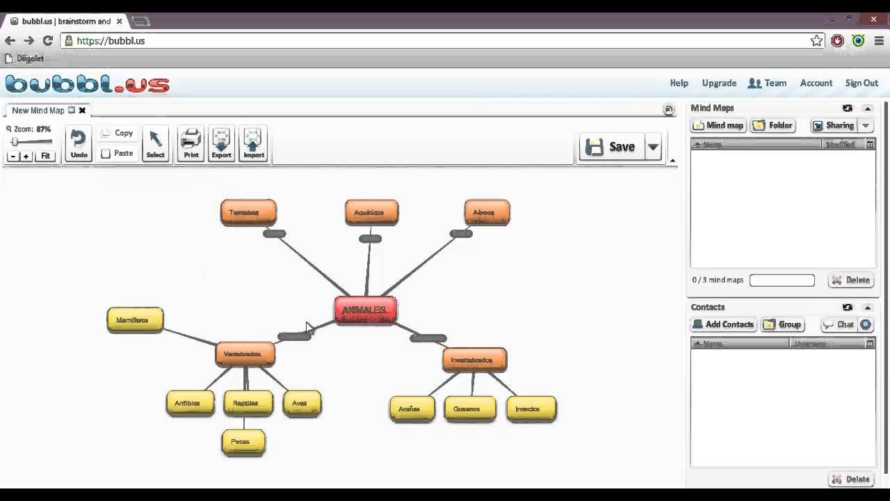 Como Hacer Un Mapa Conceptual En Bubbl Us - Diary Bersama