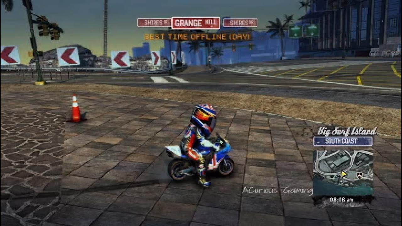 Burnout Paradise Remastered - TOY FIREHAWK GP mini bike |  Gameplay PS5™
