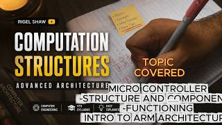 Micro Controller And ARM Basics | Advanced Architecture | Part 1 | Computation Structures