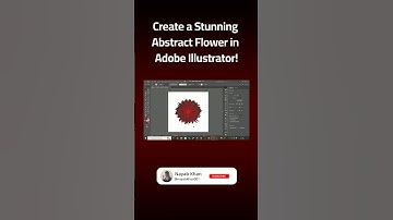 Create a Stunning Abstract Flower in Adobe Illustrator🚀