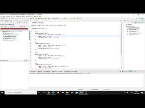 Pruebas unitarias en Eclipse con JUnit - YouTube