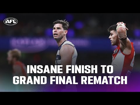 Last Two Minutes | Sydney v Geelong | Round 16, 2023