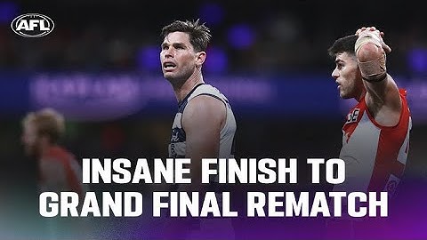 Last Two Minutes | Sydney v Geelong | Round 16, 2023