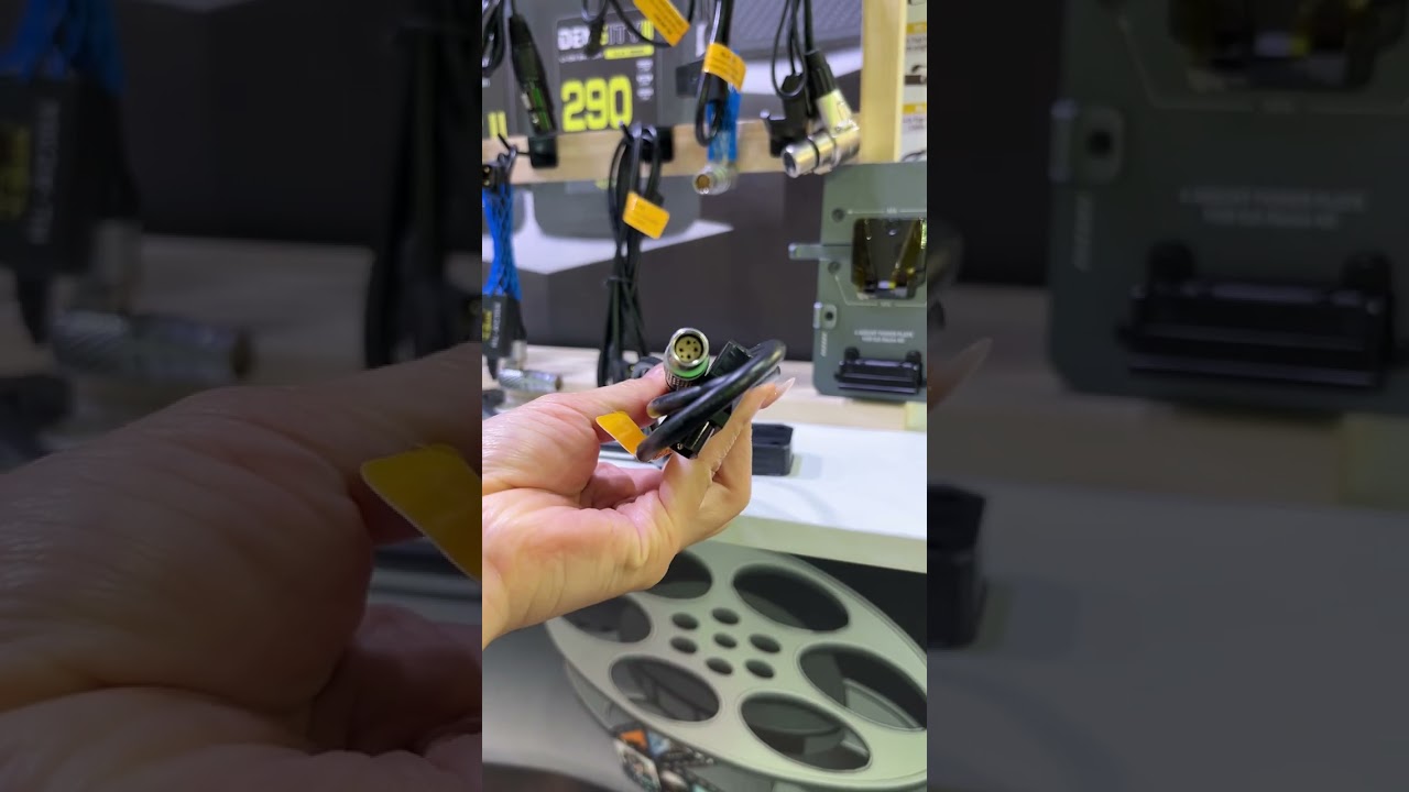 4 Pin female to D-tap Power Cable