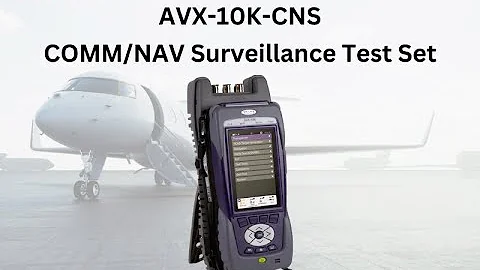 AVX-10K-CNS COMM/NAV Surveillance Test Set - AvionTEq