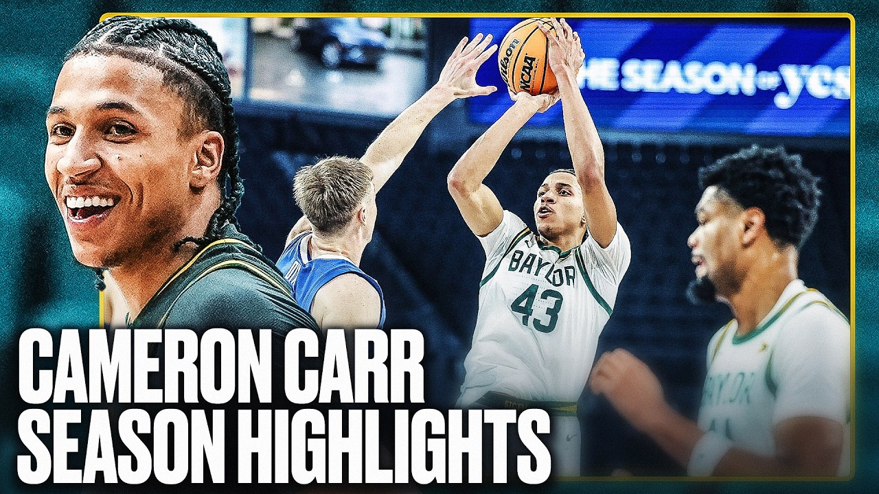 Cameron Carr's Two-Way Potential Is SPECIAL | 2025-26 Baylor Season Highlights