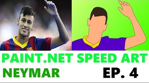 Paint.net Speed Art #4 NEYMAR~ ItsRebecca03