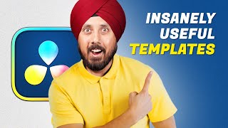 8 Most Essential DaVinci Resolve Templates