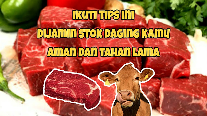 Berapa lama daging mentah tahan di freezer