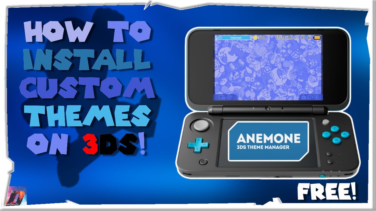 Agencia de viajes bomba Tender How To Get CUSTOM THEMES on 3DS/2DS For Free! - YouTube