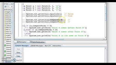 Fraction #5 - compareTo method