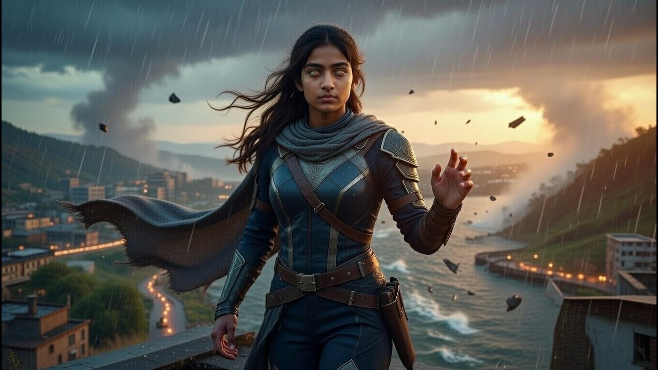 AI Cartoon! भविष्य देखने वाली नायिका: काव्या ! Future Seer Kavya!