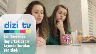 Aslı Samat ile İlay Erkök canlı yayında soruları yanıtladı! - Dizi Tv 678. Bölüm