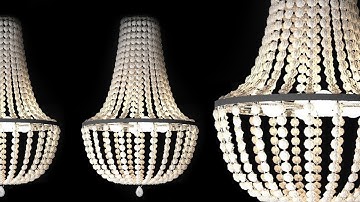 3Ds Max 2017 Tutorial - How to Make Chandelier [Urdu] by H2 3D