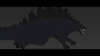 Godzilla Crawling Test 2