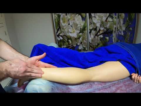 Calf massage after fracture video