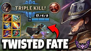 Twisted Fate vs Zed [ MID ] Lol Korea Master Patch 14.1 ✅