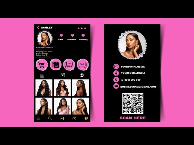 How to Design a Instagram Business Card in Canva | #canvatutorial - YouTube how-to-design-a-instagram-business-card-in-canva-canvatutorial-youtube