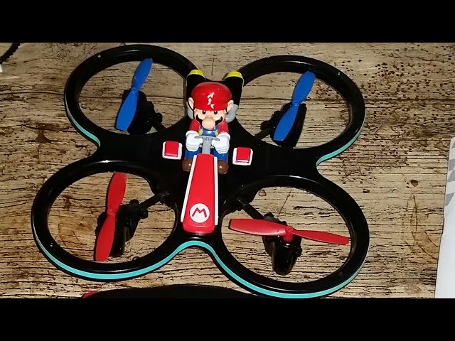 Super Mario Mini Drone! Carrera Rc. 