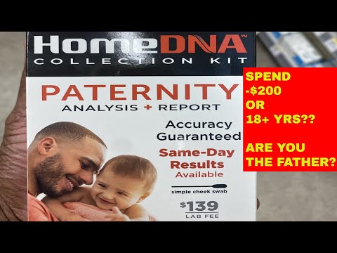 HOW TO GET AN AT HOME DNA PATERNITY TEST