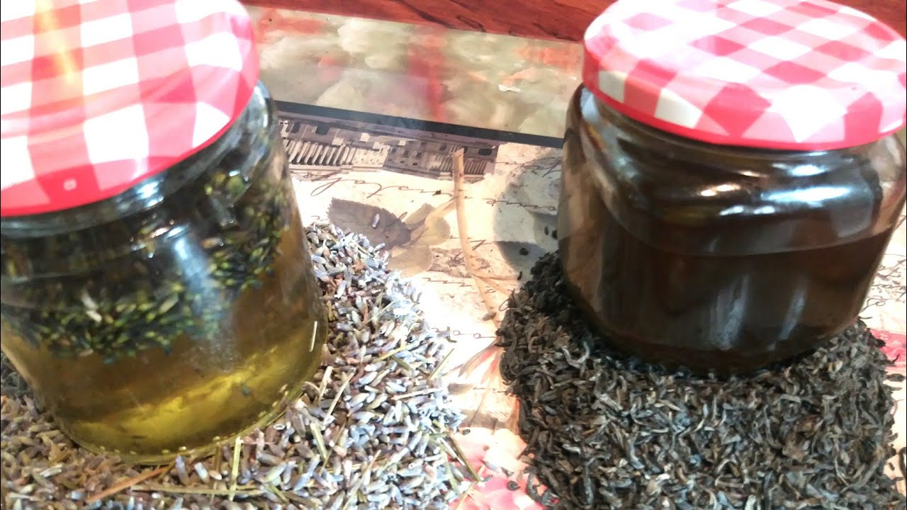 انجح طريقةلصنع زيت الشاي والخزامى في البيت مع ذكر الفوائد والاستعمالات