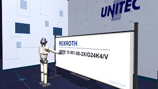 REXROTH 4WRE 10 W1-50-2X/G24K4/V - PROPORTIONAL VALVE FOR VALVE BANKS LAC LINE 10 - UNITEC-D REXROTH 4WRE 10 W1-50-2X/G24K4/V - PROPORTIONAL VALVE FOR VALVE BANKS LAC LINE 10 - UNITEC-D