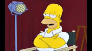 Yo Homero simpson te deseo un feliz cumpleanos compadre WALTER