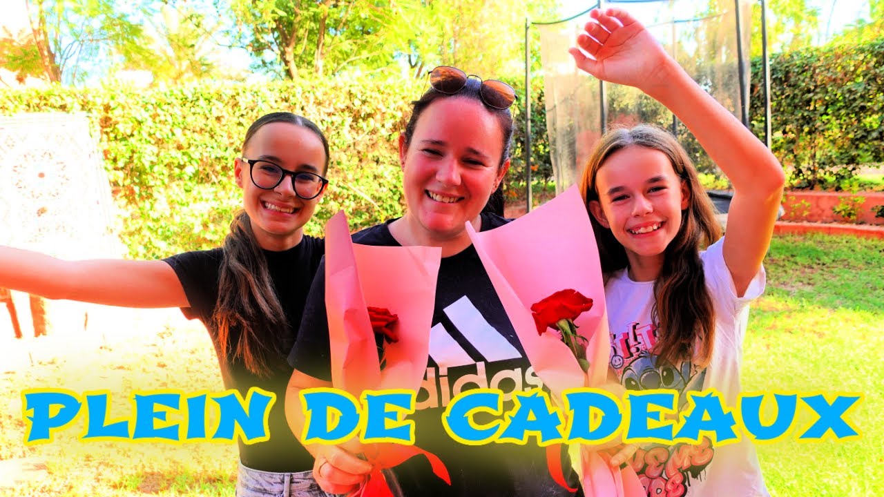 RETOUR DE MAMAN 🎉 --- ELLE NOUS RAMÈNE PLEIN DE CHOSES DE FRANCE 😍😍 