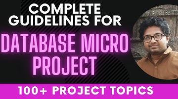 Guideline for Preparing Principles of Database POD Microproject  MSBTE 22321 Diploma I scheme
